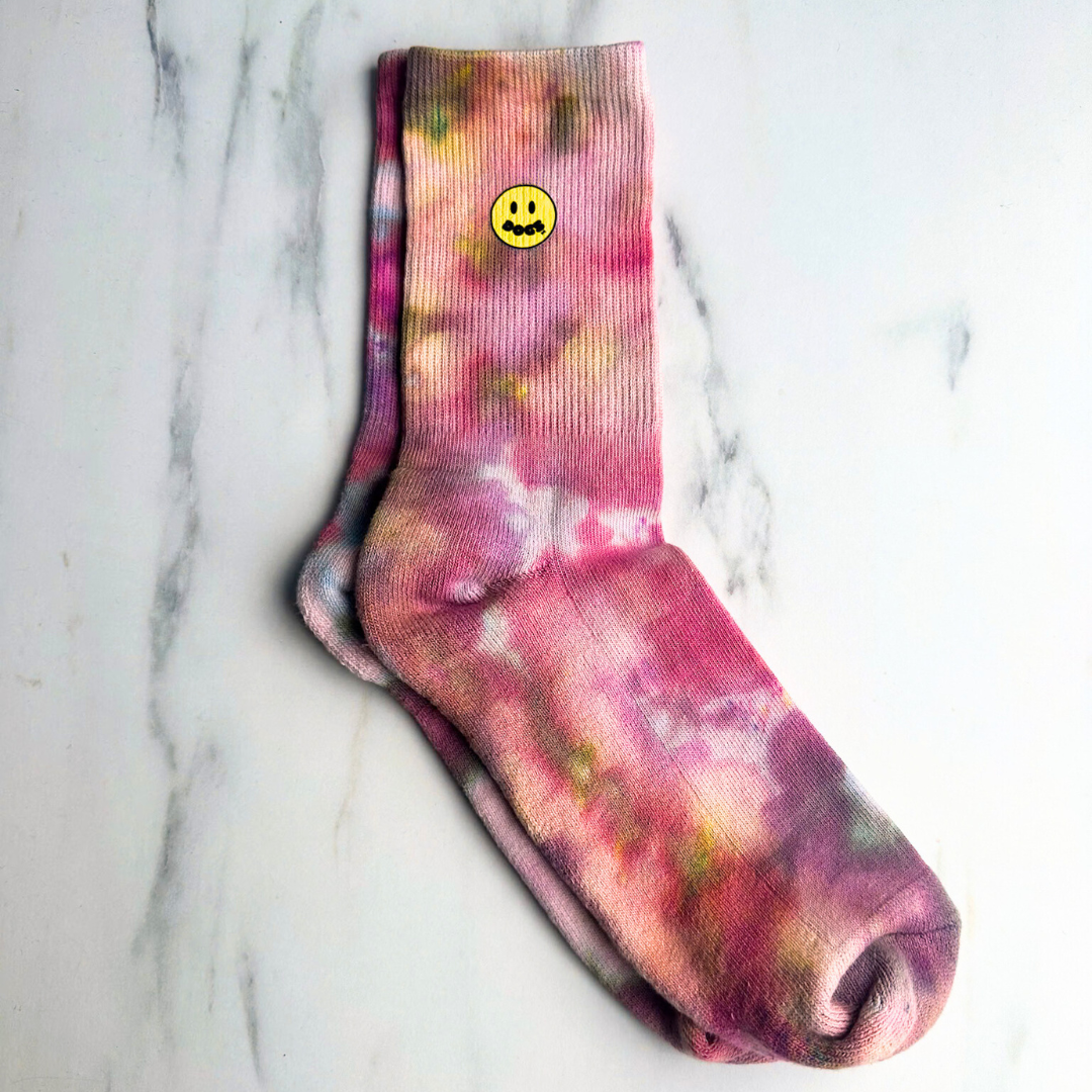 Tie Dye Socks | In Acid Smiley and Oh My Dog