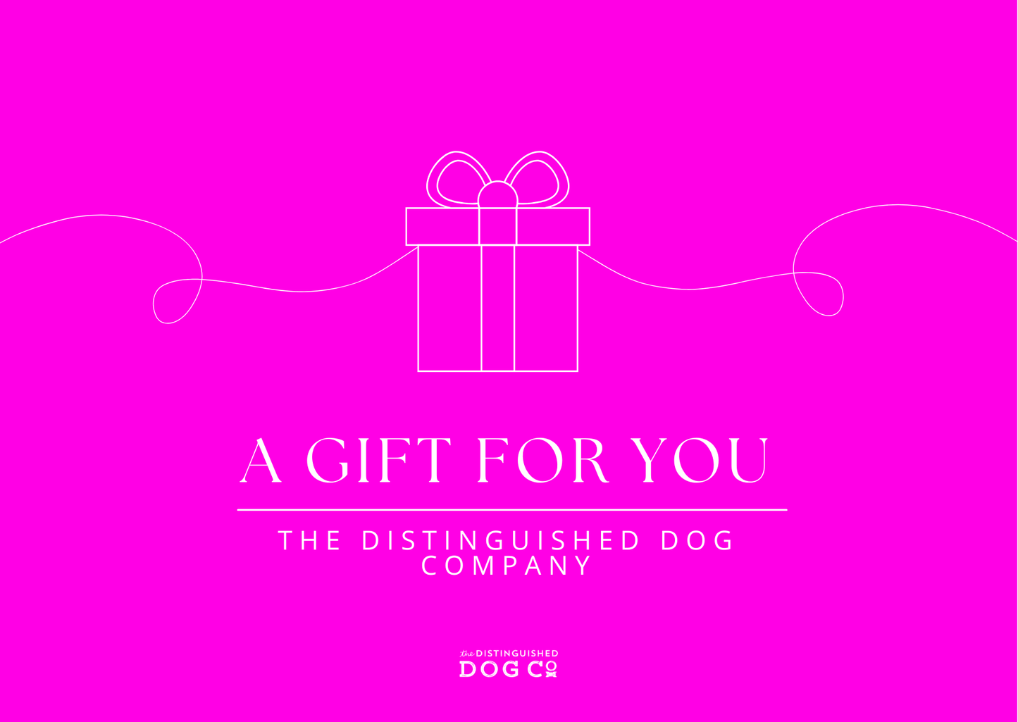 The Distinguished Dog Company Gift Voucher
