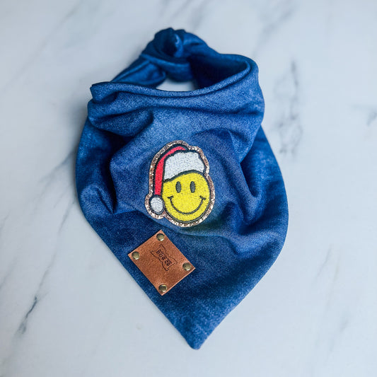 Smiley Christmas Bandana