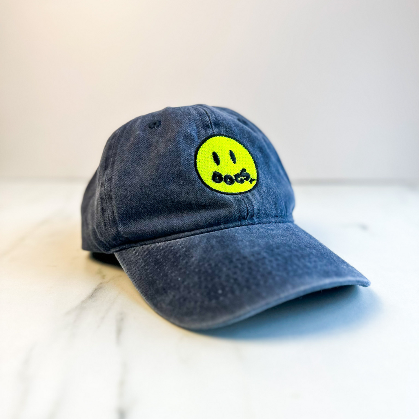 Unisex Embroidered Doggy Smile Cap | 13 Colours