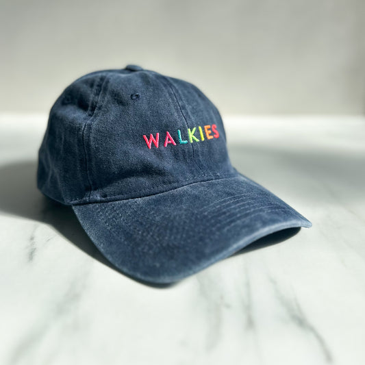 Unisex Embroidered WALKIES Cap | Navy Blue