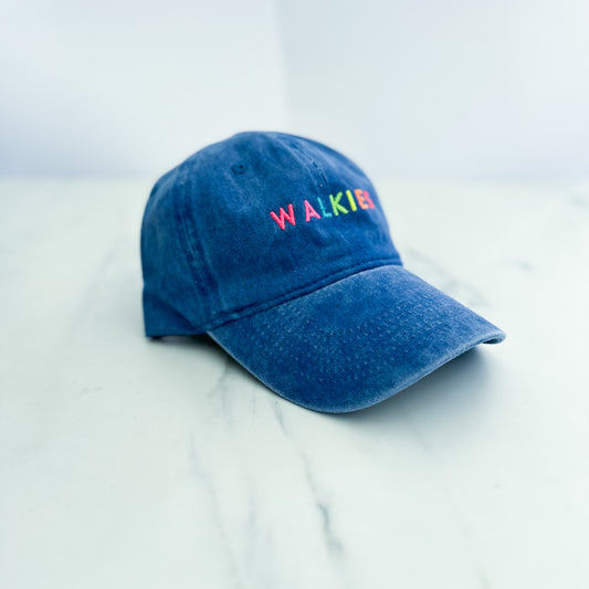 Unisex Embroidered WALKIES Cap | Royal Blue