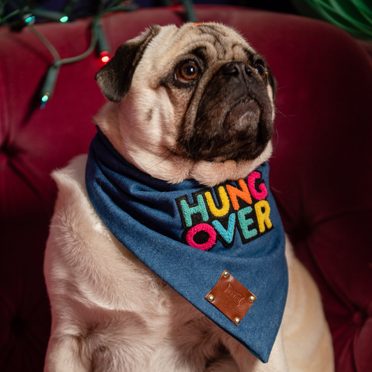 Hungover Dog Bandana Neckerchief