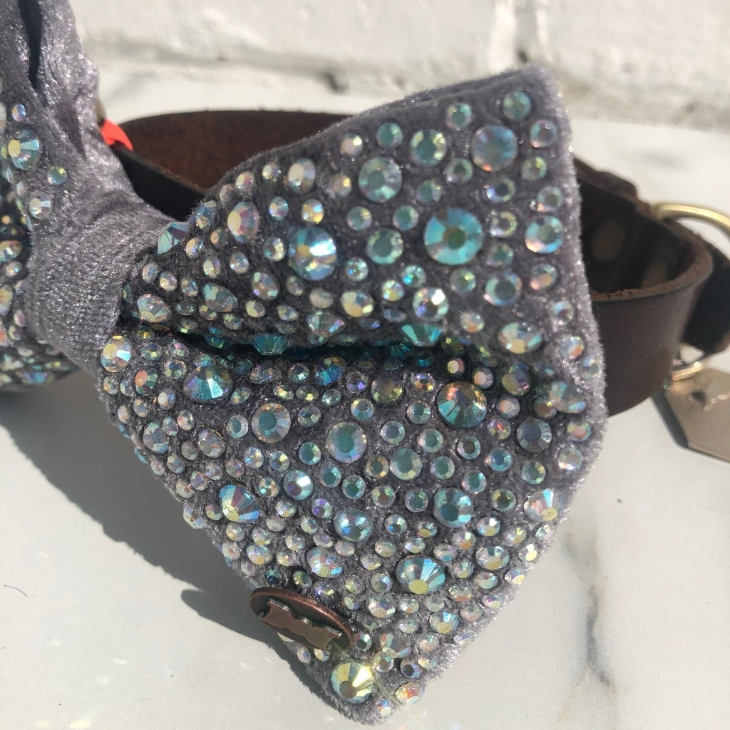 Swarovski Crystal Bow Tie