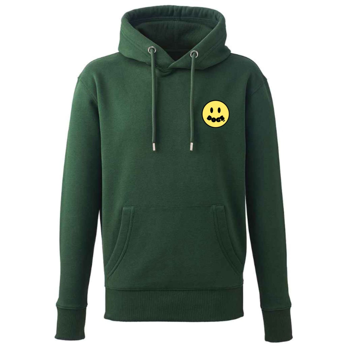 Unisex Embroidered Doggy Smile Hoodie | 12 Colours