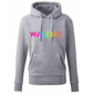 WALKIES Slogan Hoodie | Neon Rainbow Embroidery | 12 Colours Available