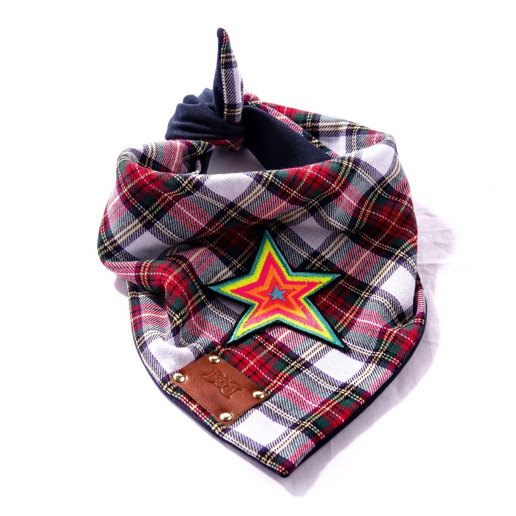 Bloombury Tartan Dog Bandana Neckerchief