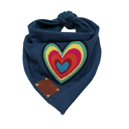 Love Dog Bandana Neckerchief
