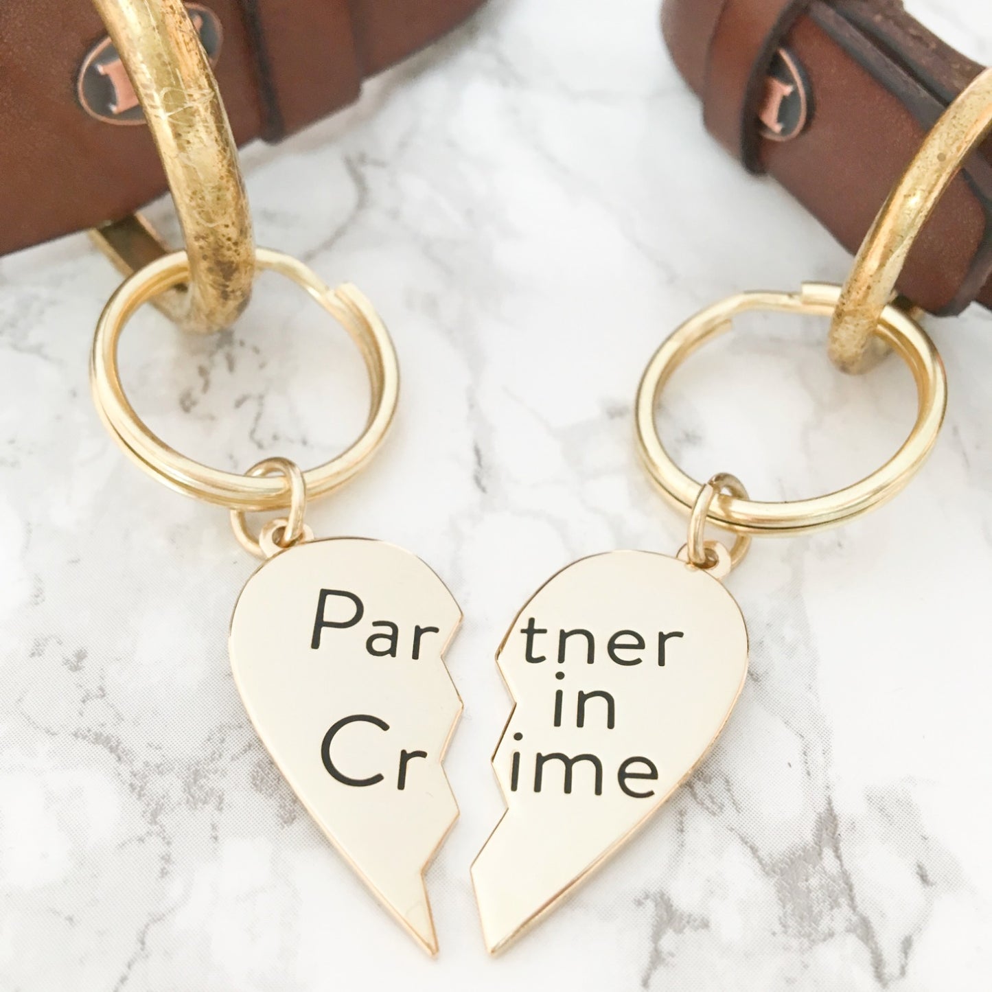 Partner In Crime Collar Charm Set