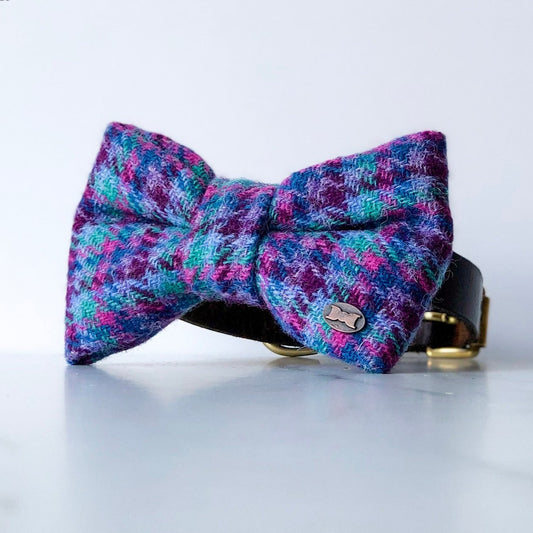 Sabini Dog Bow Tie | Harris Tweed