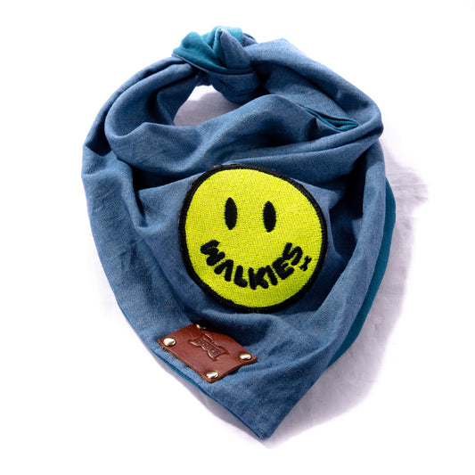 Doggy Smile Denim Dog Bandana | WALKIES